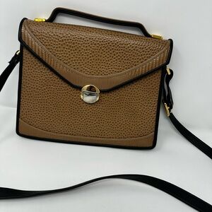 Ostrich leather purse